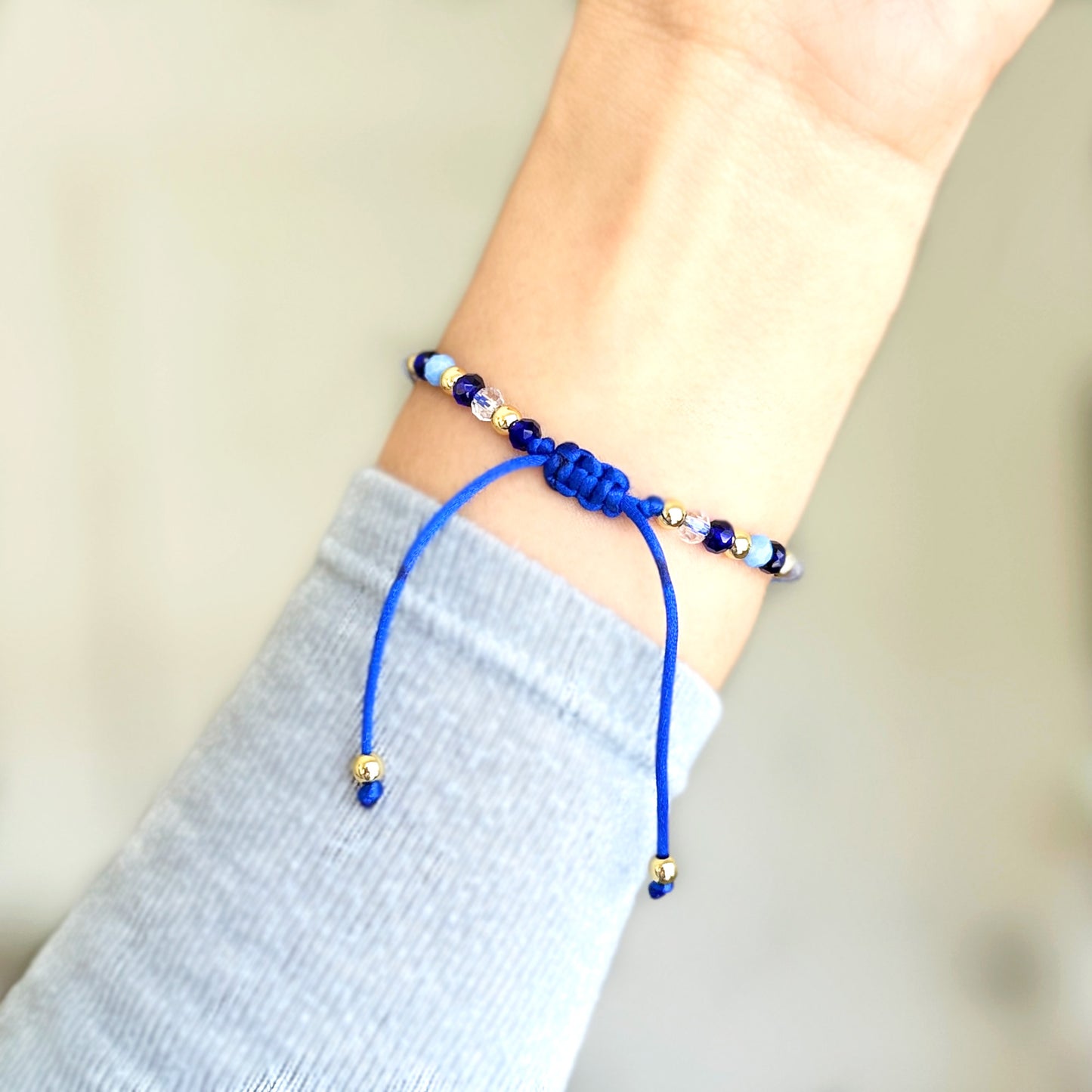 Saint Benedict Blue Bracelet