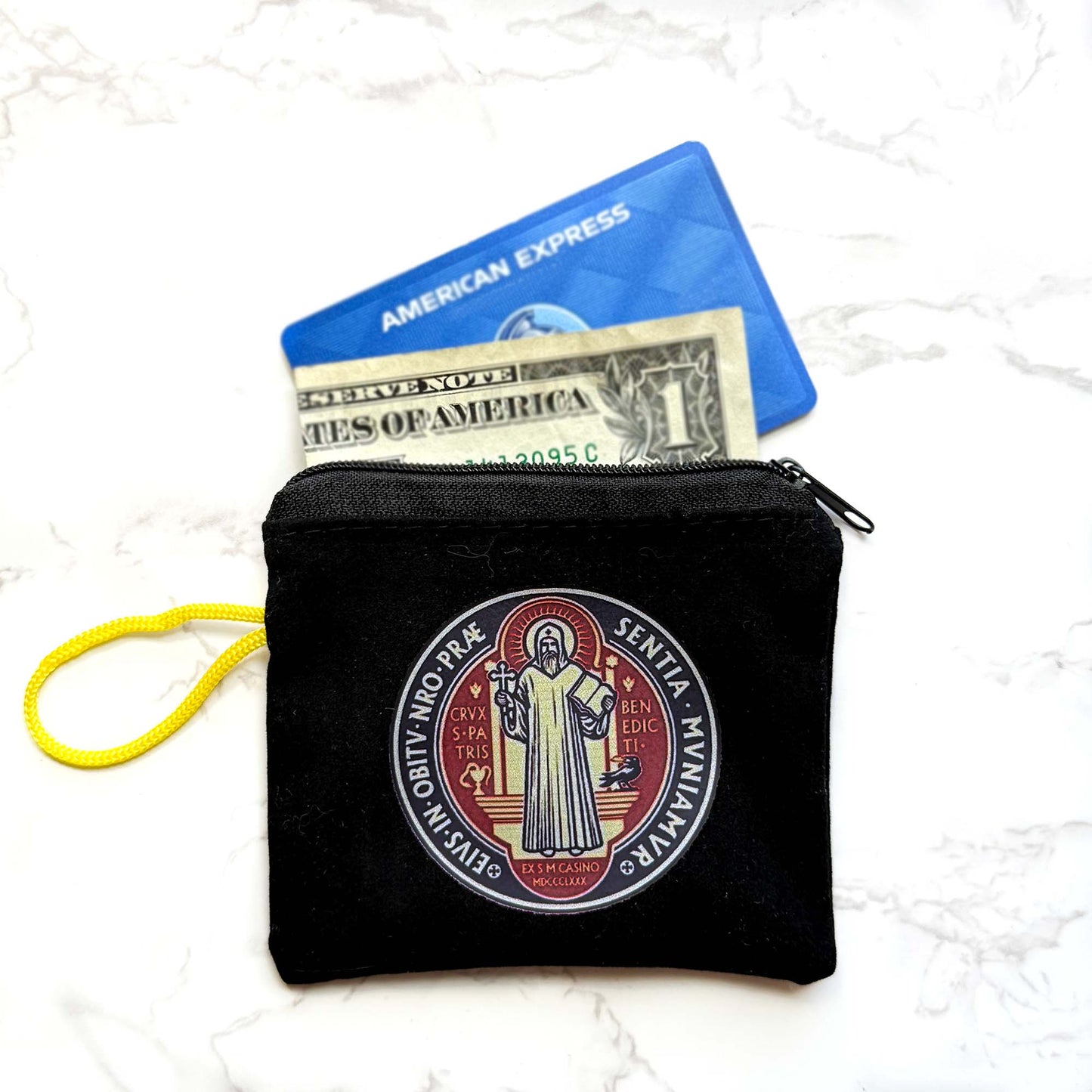 St. Benedict Coin Pouch