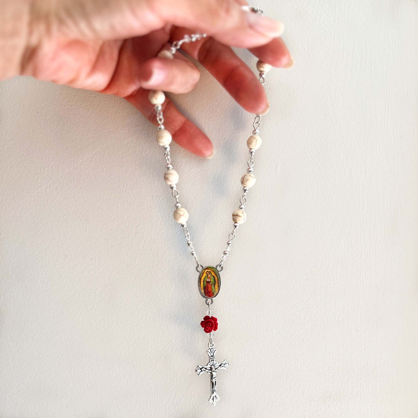 Virgin Mary Car Charm