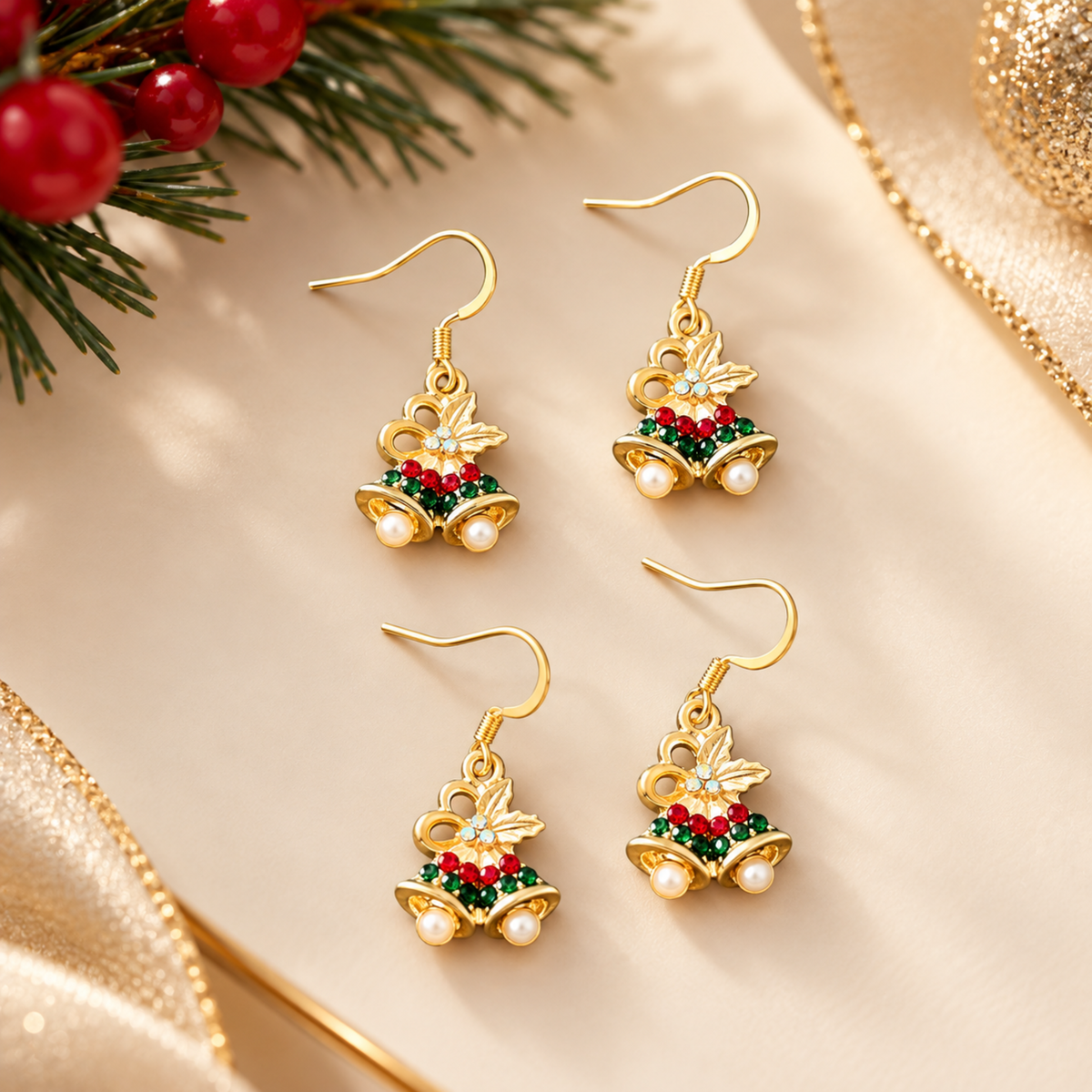 Christmas Bell Earrings