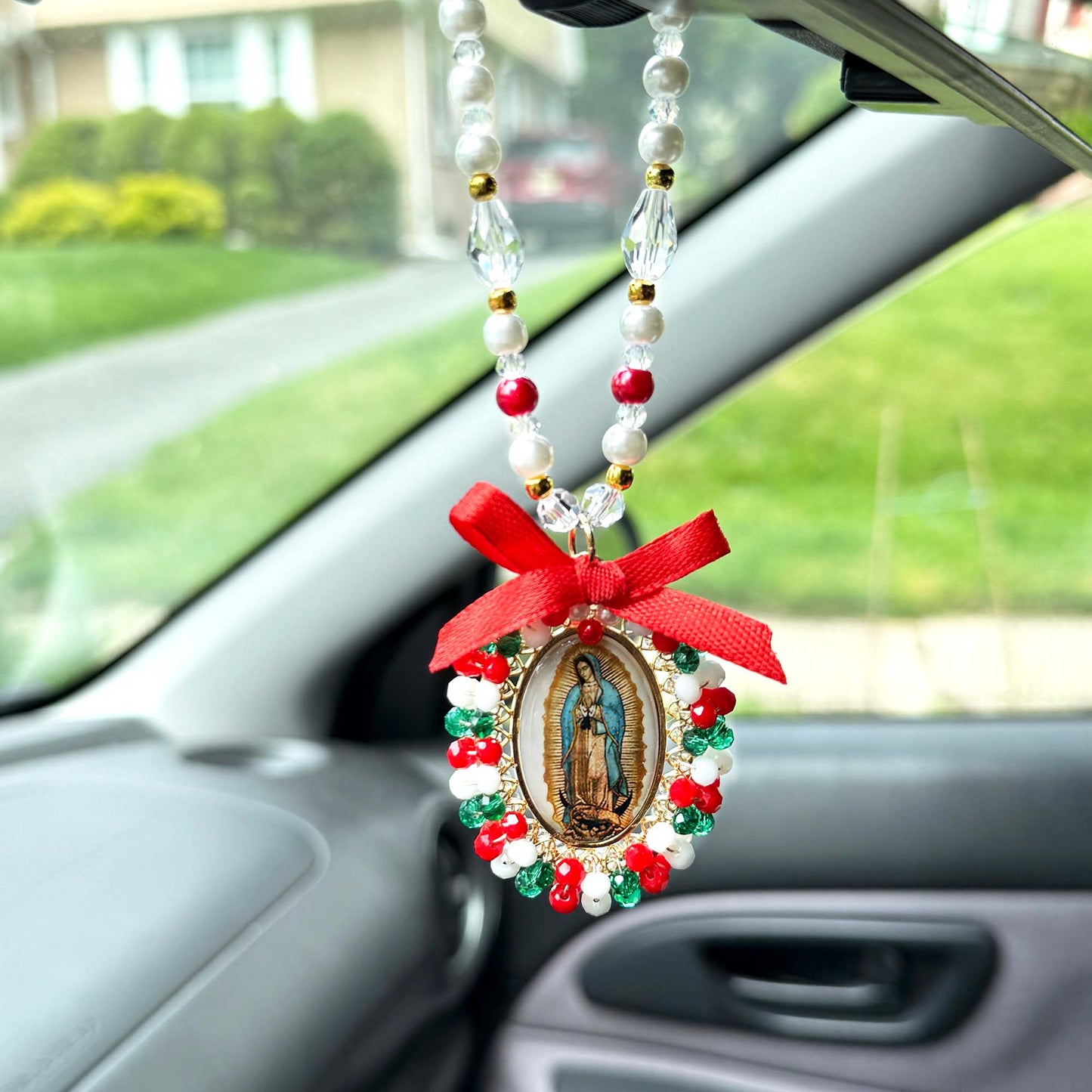 Virgin Guadalupe Mexican Car Charm