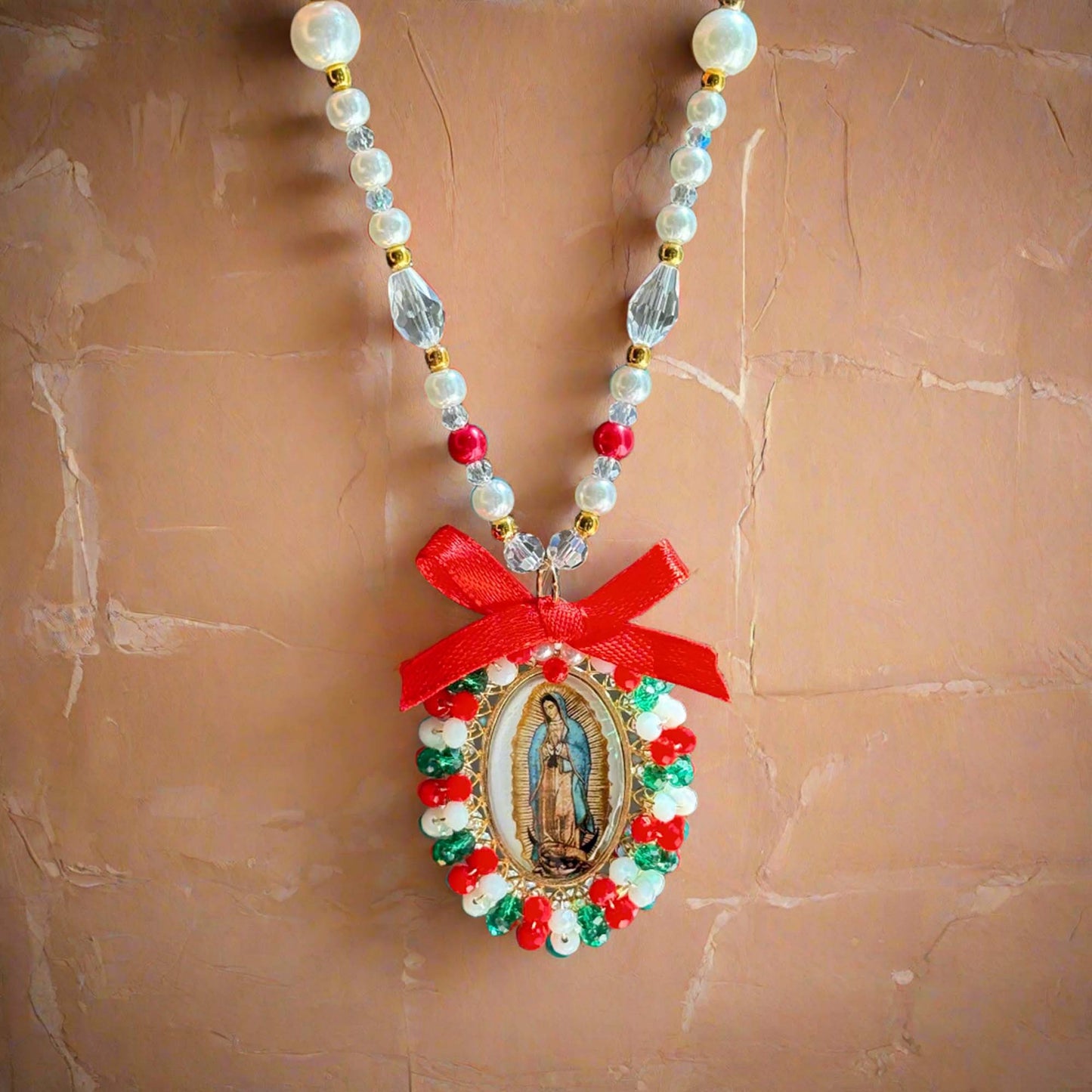 Virgin Guadalupe Mexican Car Charm