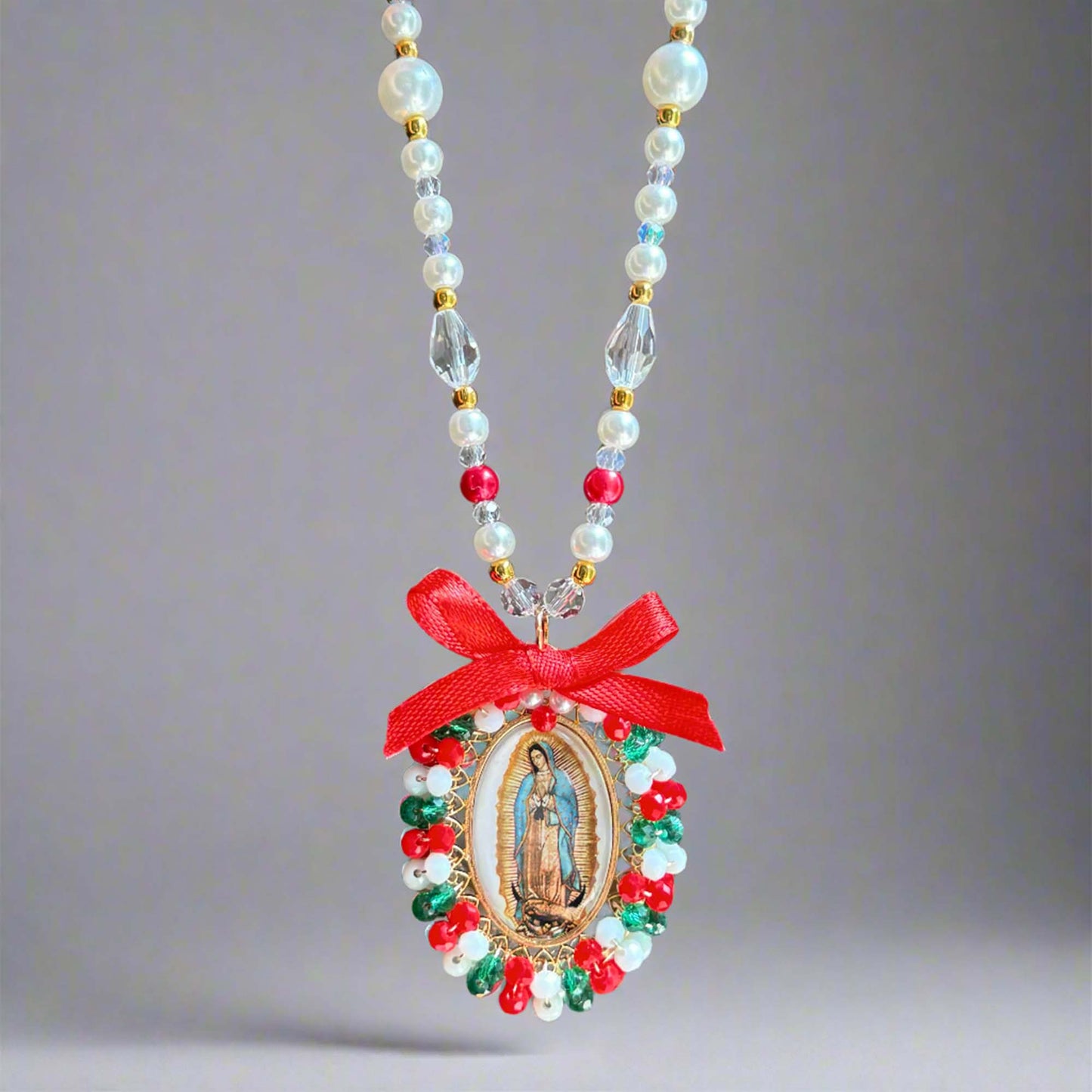 Virgin Guadalupe Mexican Car Charm