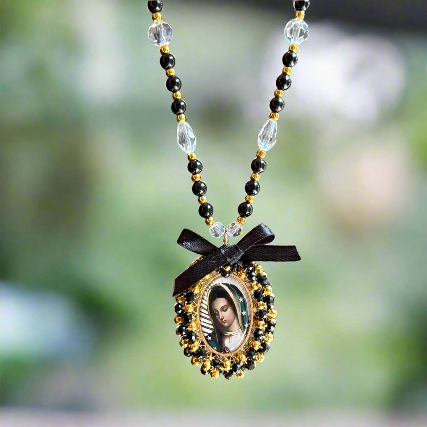 Mary Car Charm