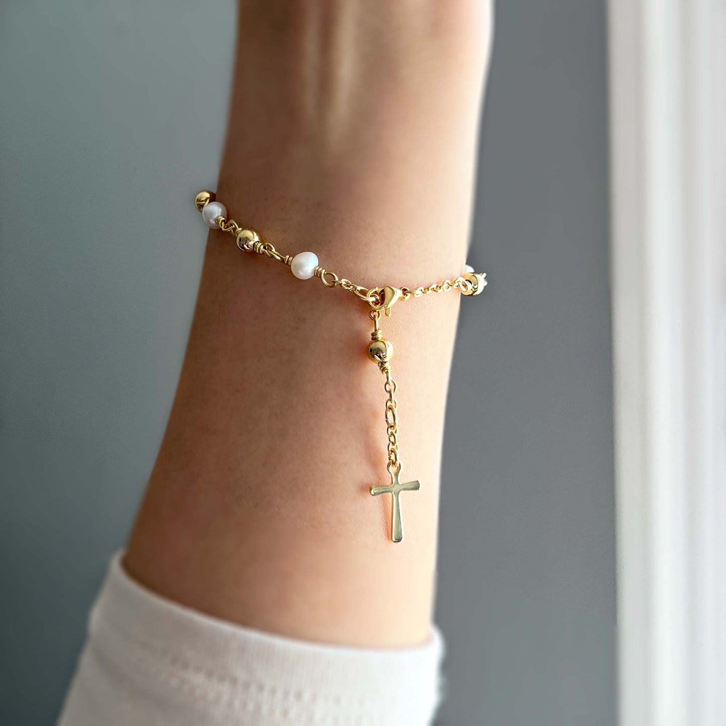 Miraculous Virgin Rosary Bracelet