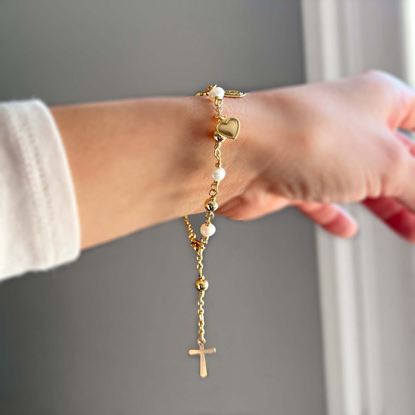 Miraculous Virgin Rosary Bracelet