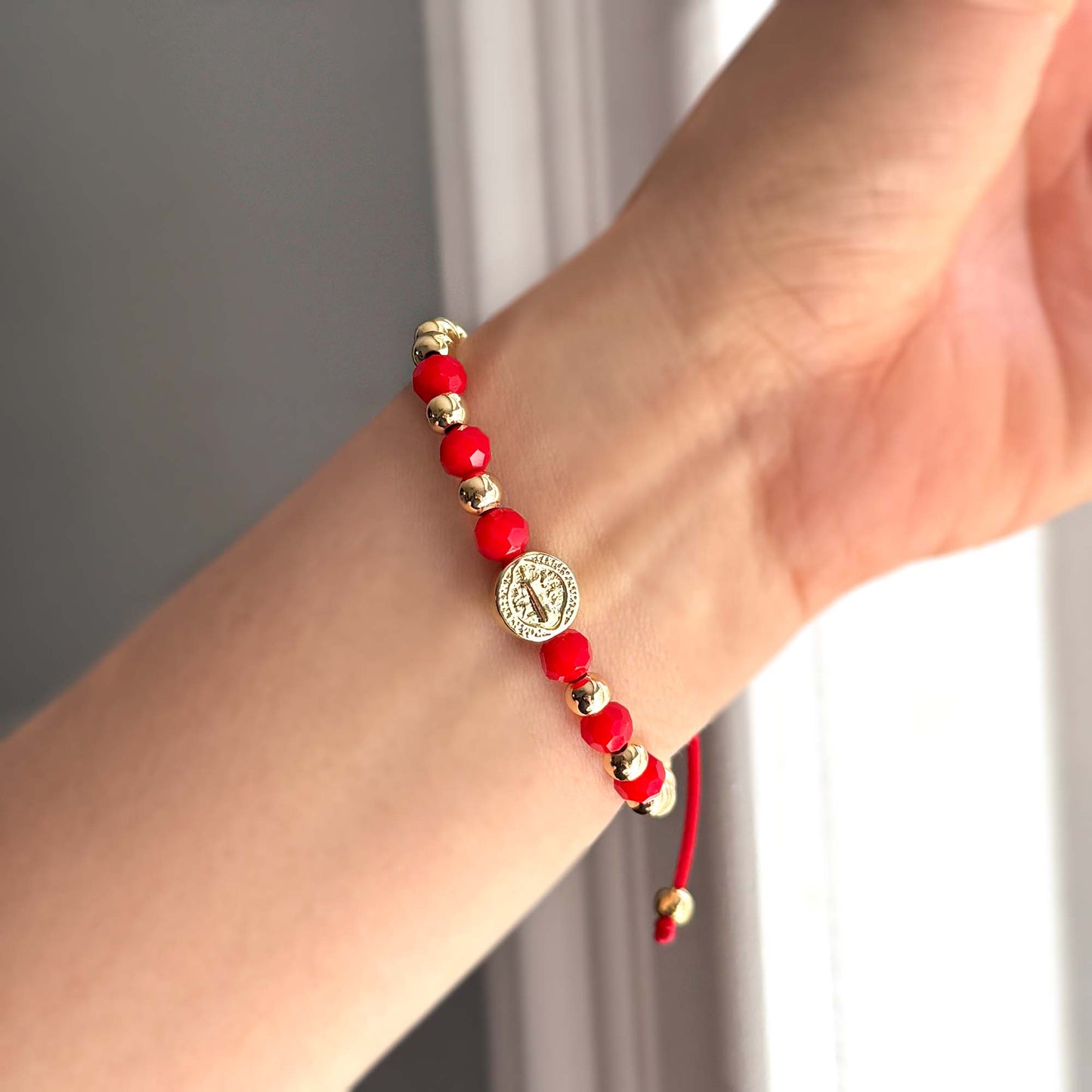 St. Benedict Red String Bracelet