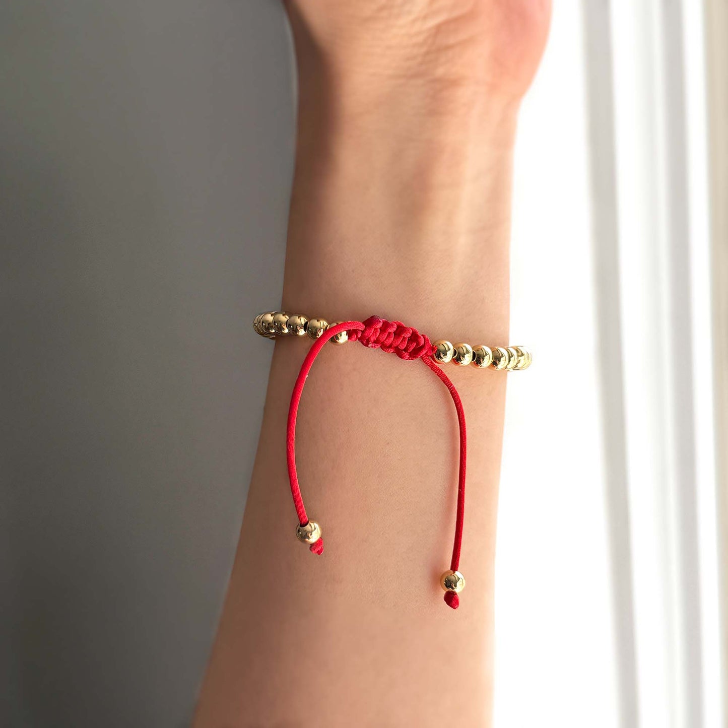 Evil Eye Red String Bracelet