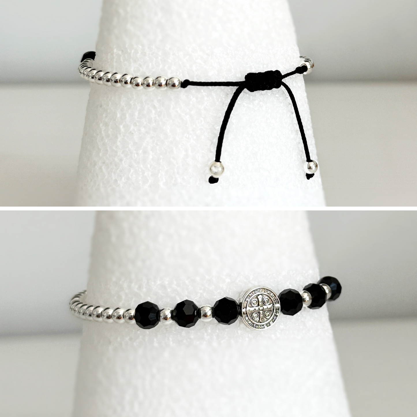 Saint Benedict Cord Bracelet