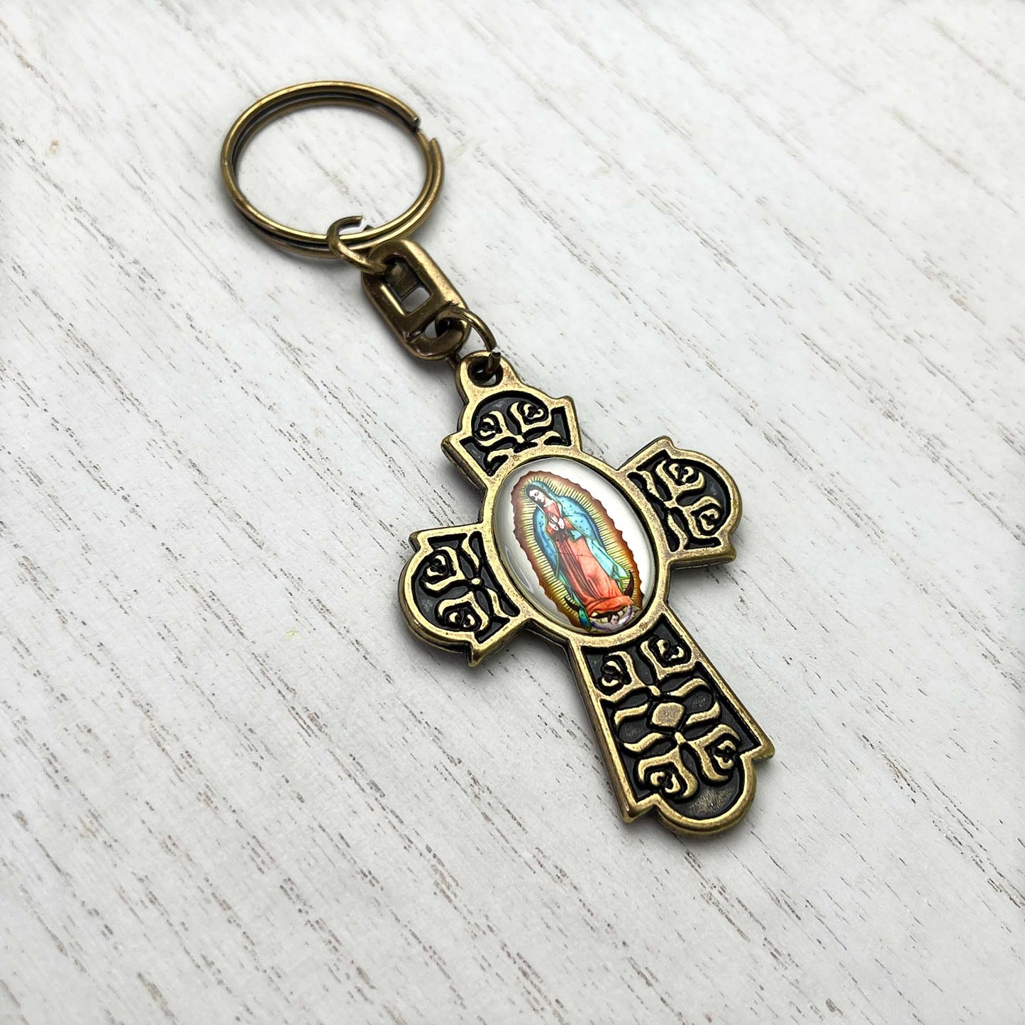 Virgin Mary Keychain