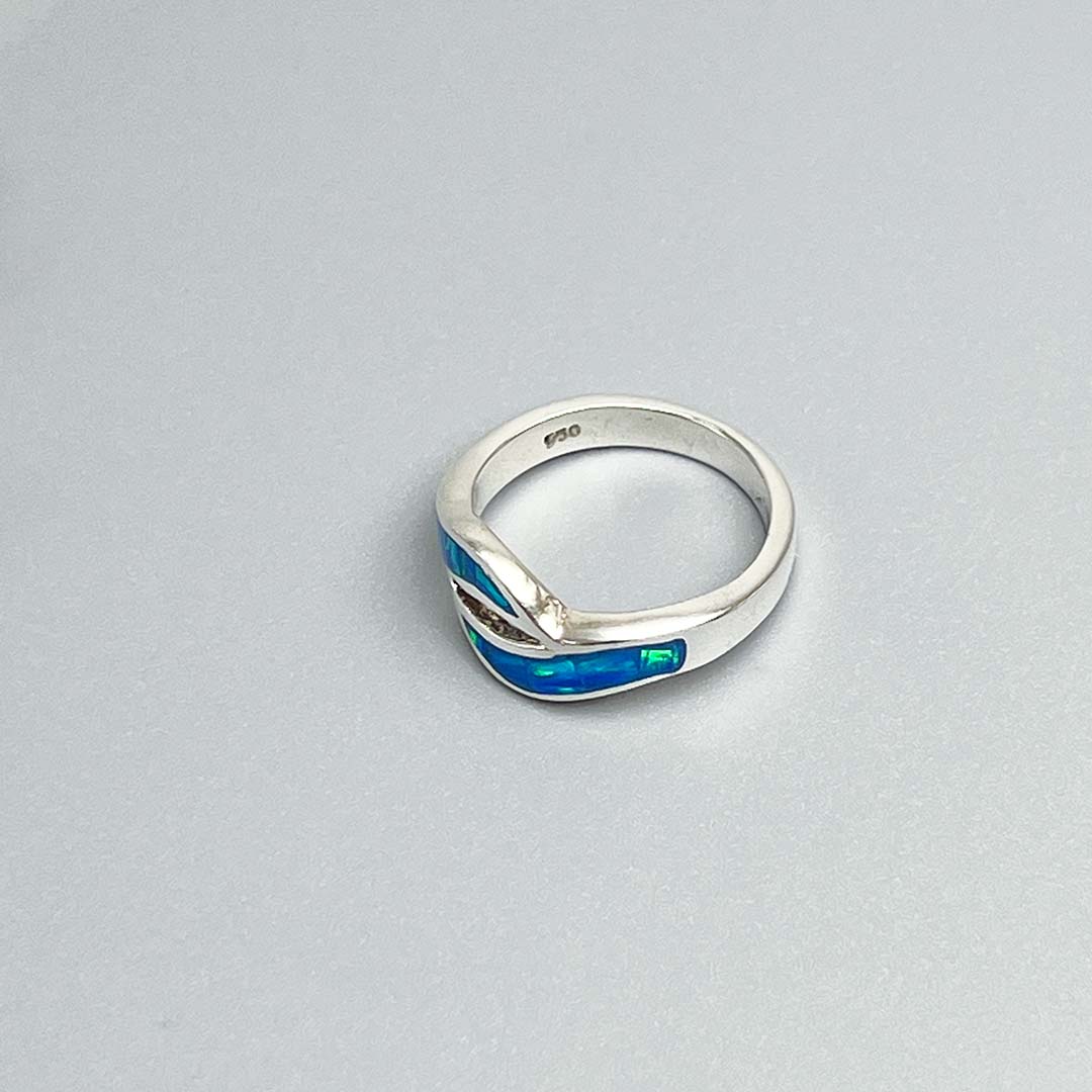 Wave Silver Ring