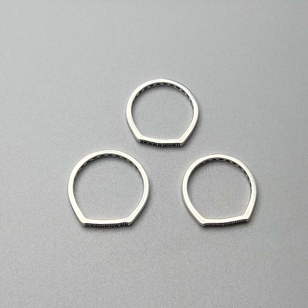 Flat Top Silver Ring