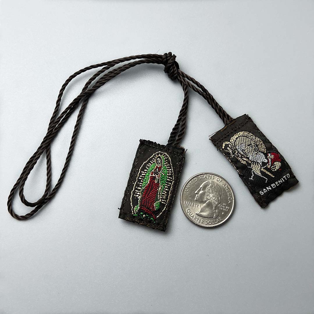 Brown Scapular Necklace