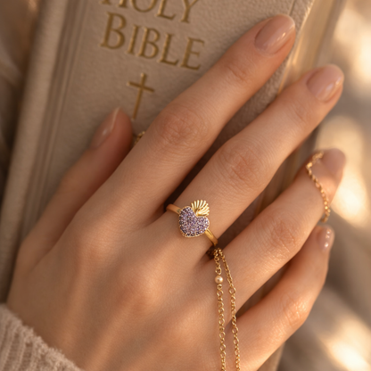 Sacred Heart Ring