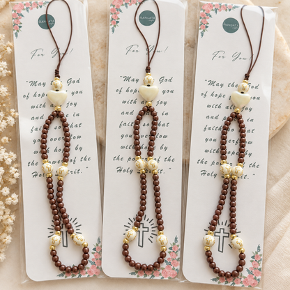 Rosary Phone Charm