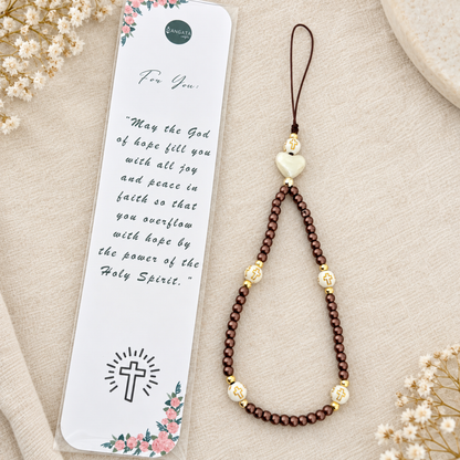 Rosary Phone Charm