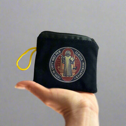St. Benedict Coin Pouch