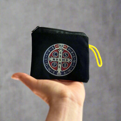 St. Benedict Coin Pouch