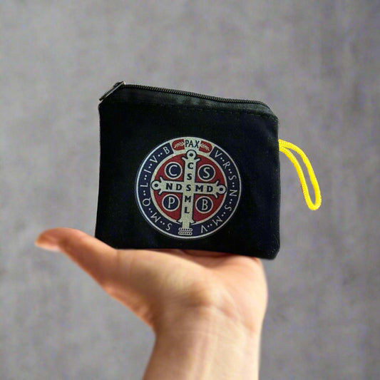 St. Benedict Coin Pouch