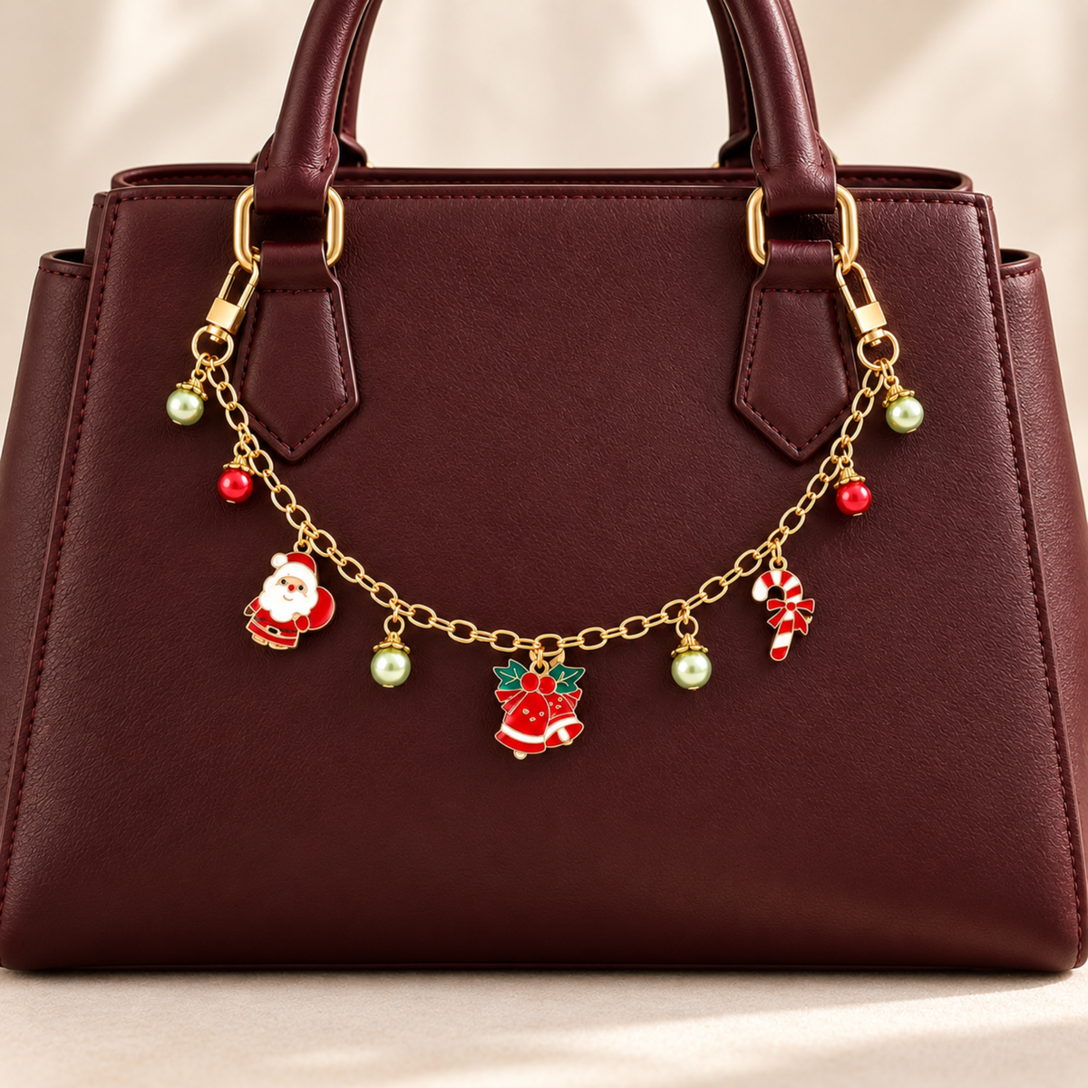 Christmas Bag Charm Chain
