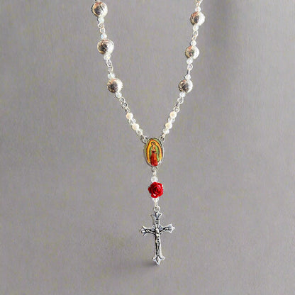 Virgin Mary car charm