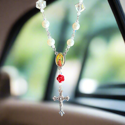 Virgin Mary Car Charm