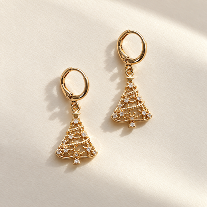 Christmas Tree Earrings