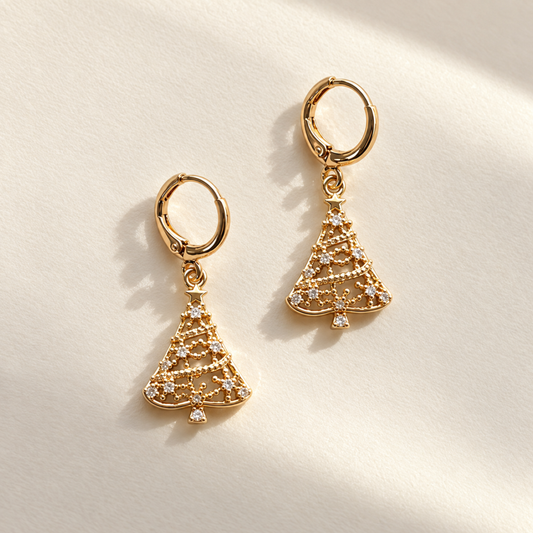 Christmas Tree Earrings