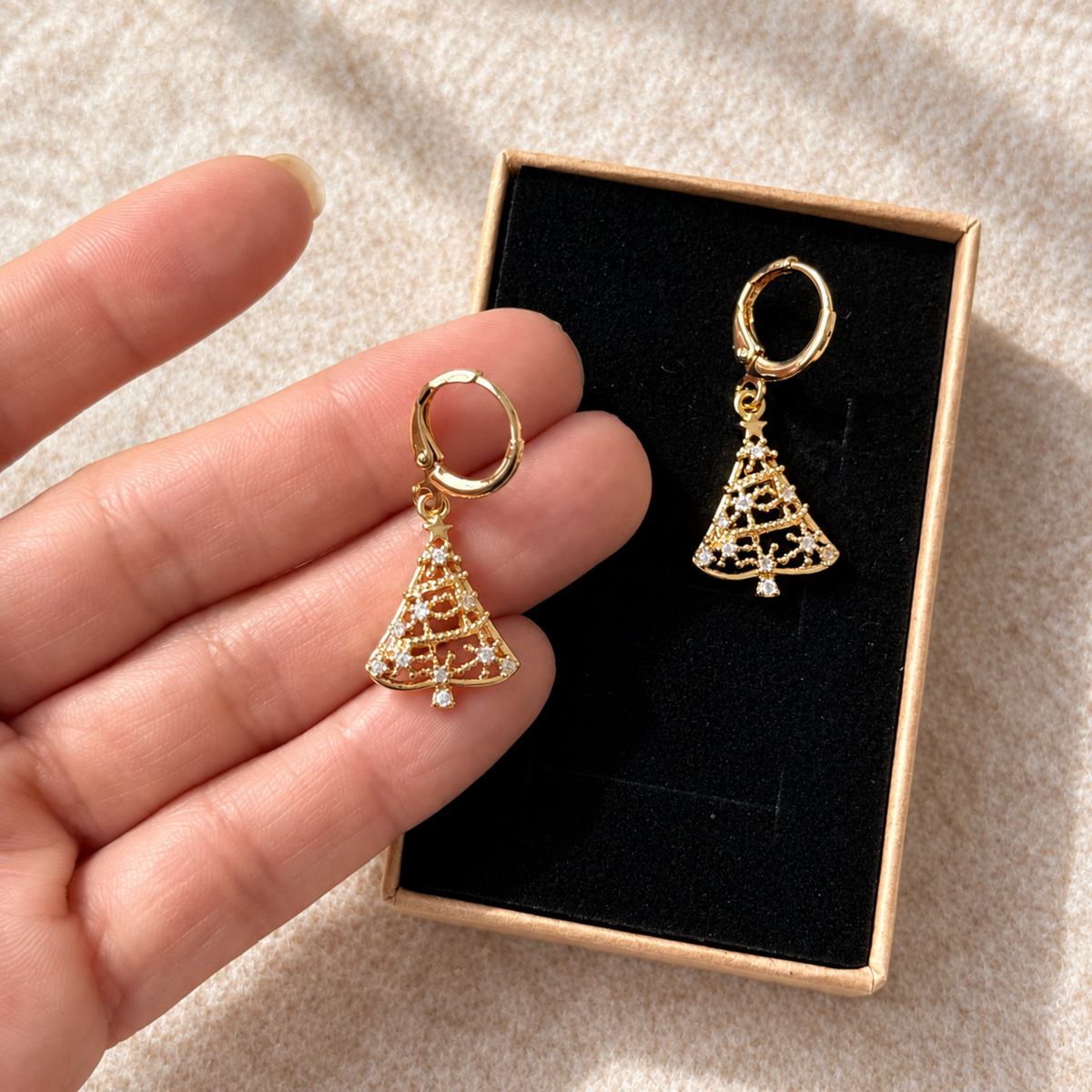 Christmas Tree Earrings