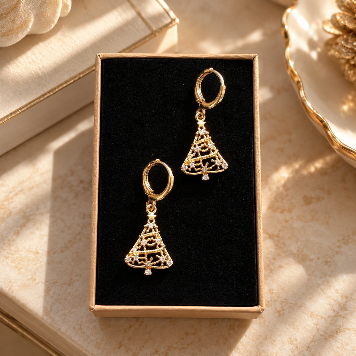Christmas Tree Earrings