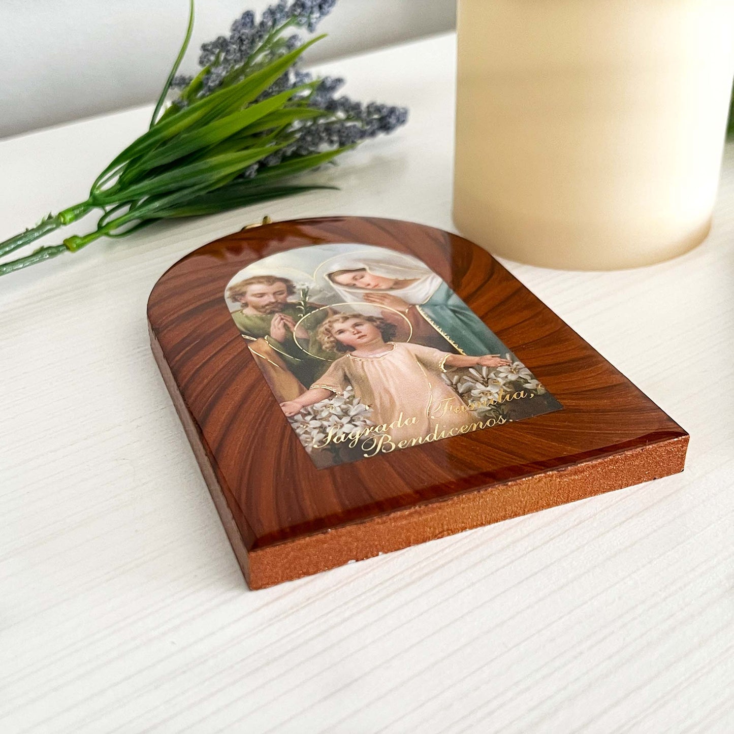 Holy Family Plaque