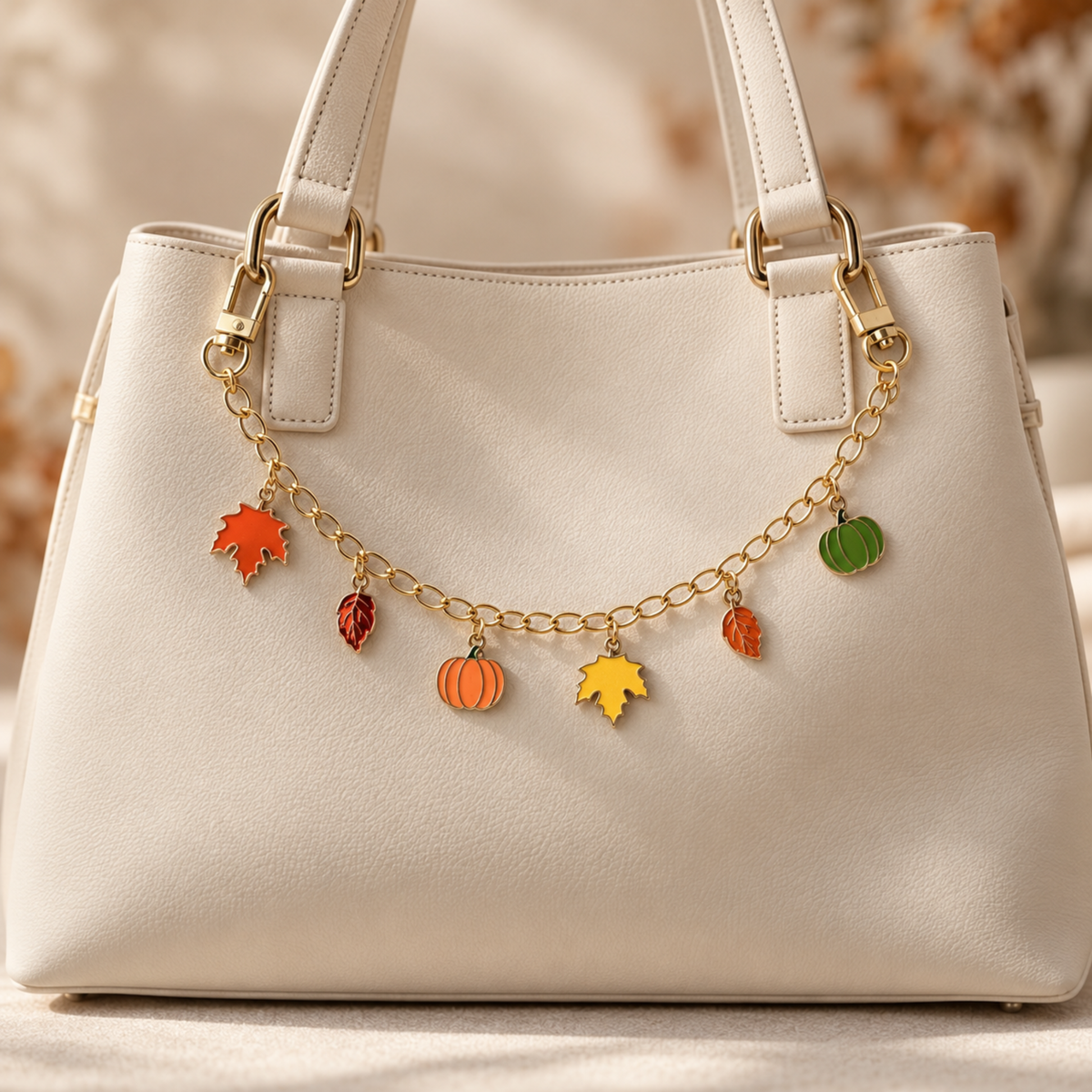 Fall Bag Charm Chain