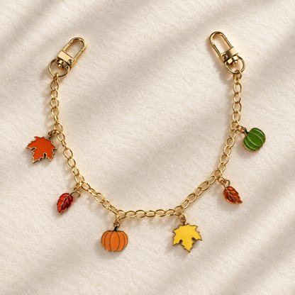 Fall Bag Charm Chain