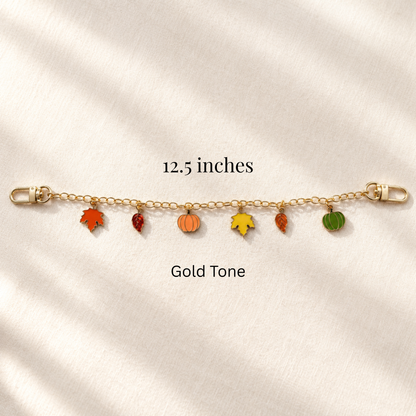Fall Bag Charm Chain