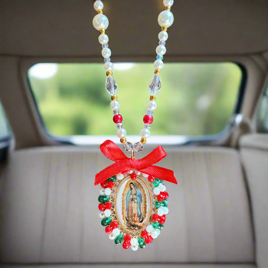 Virgin Guadalupe Mexican Car Charm