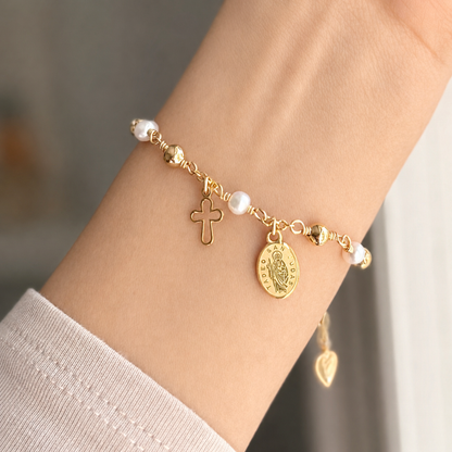 Saint Jude Rosary Bracelet