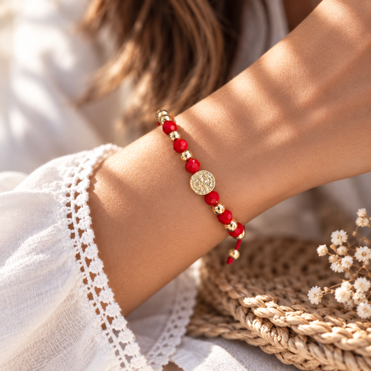 St Benedict Red Bracelet