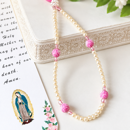 Rosary Phone Charm Virgin Mary