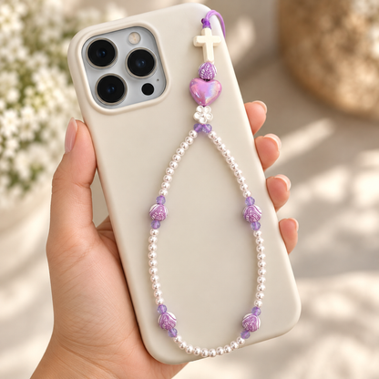 Rosary Phone Charm Virgin Mary