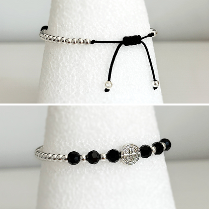 Saint Benedict Cord Bracelet