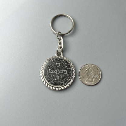 Saint Benedict Keychain