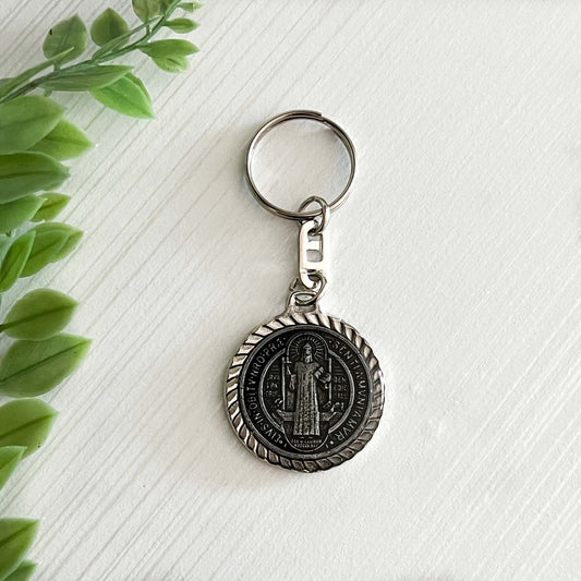 Saint Benedict Keychain