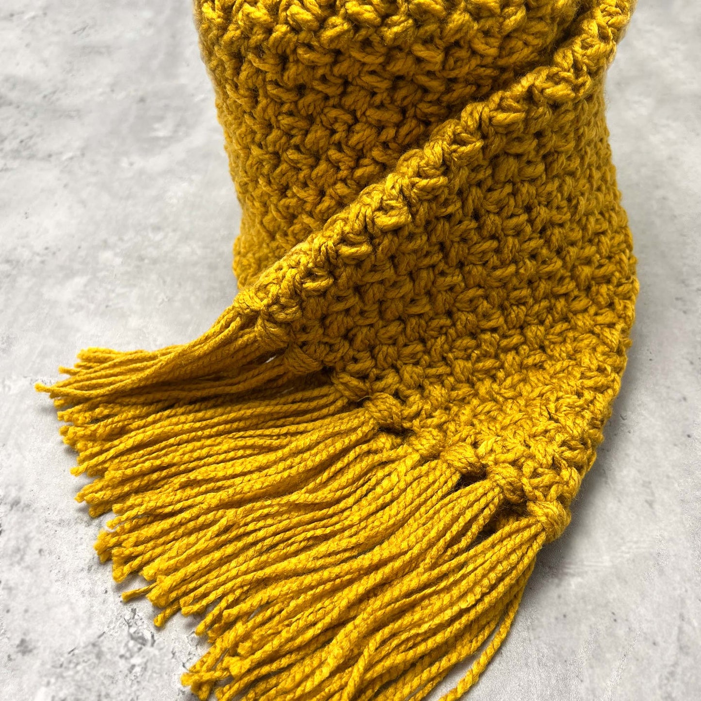 Mustard Long Scarf