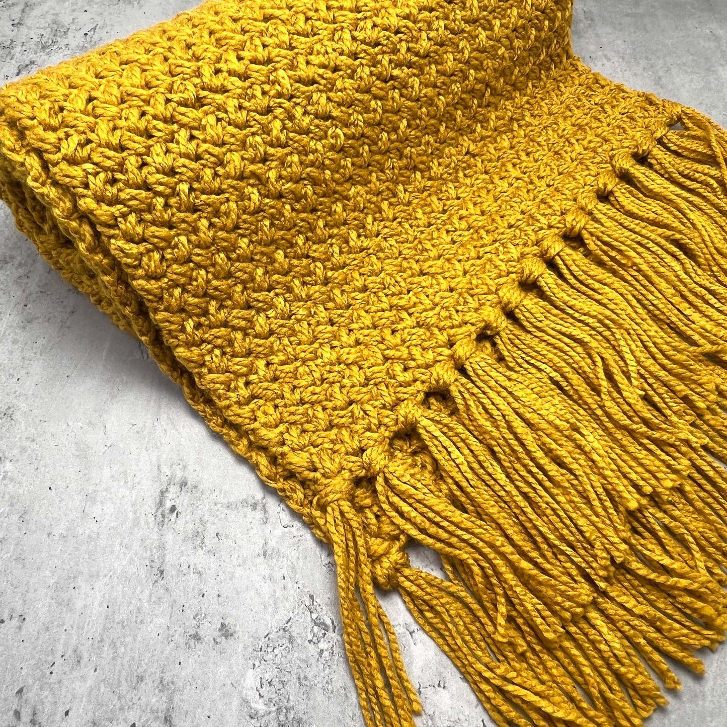 Mustard Long Scarf