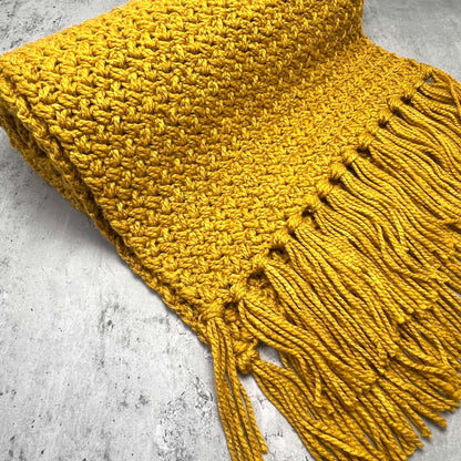 Mustard Long Scarf