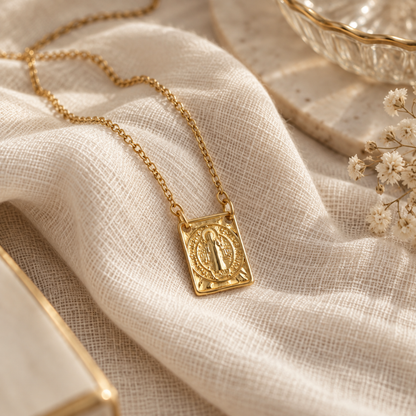Saint Benedict Scapular Necklace