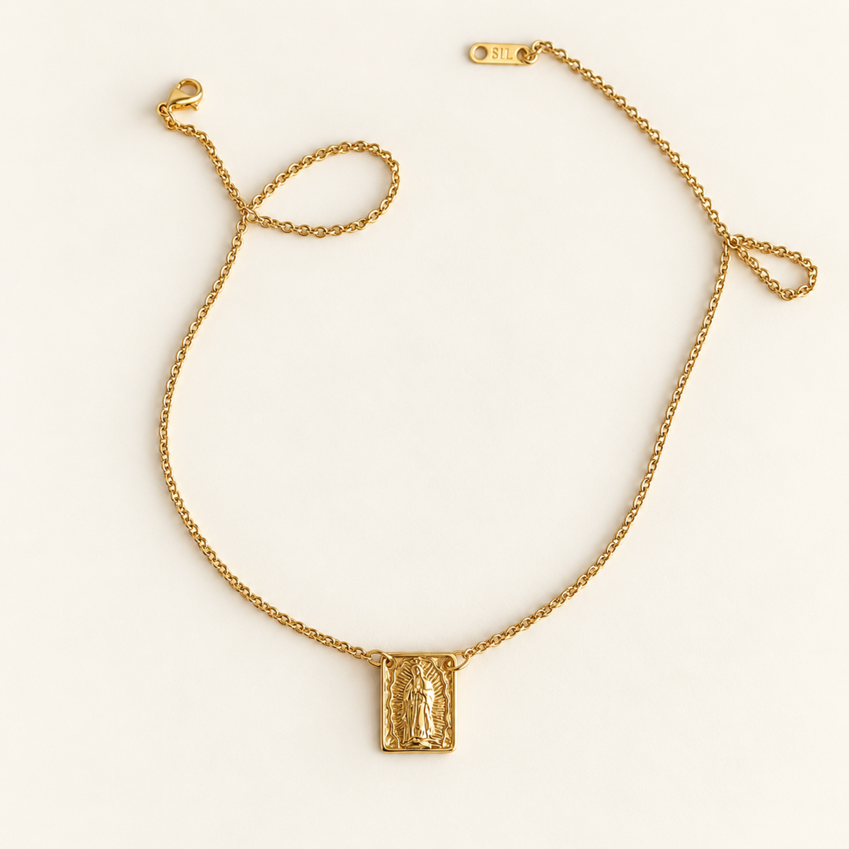 Virgin Mary Scapular Necklace