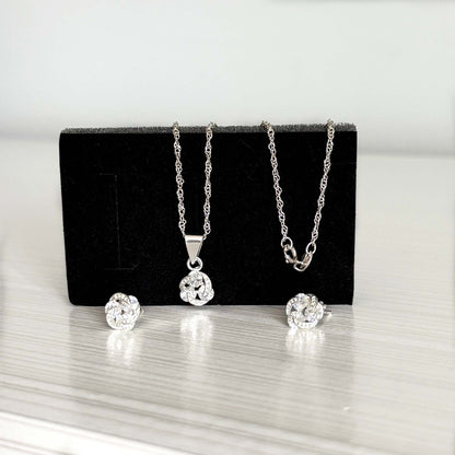 Cubic Zirconia Jewelry Set