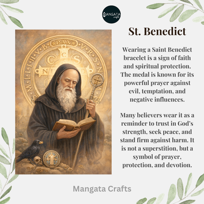 St. Benedict Red String Bracelet