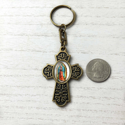 Virgin Mary Keychain